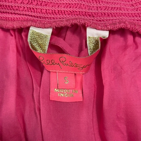 Lilly Pulitzer Rochelle off the shoulder dress with built in shorts - Picture 7 of 8